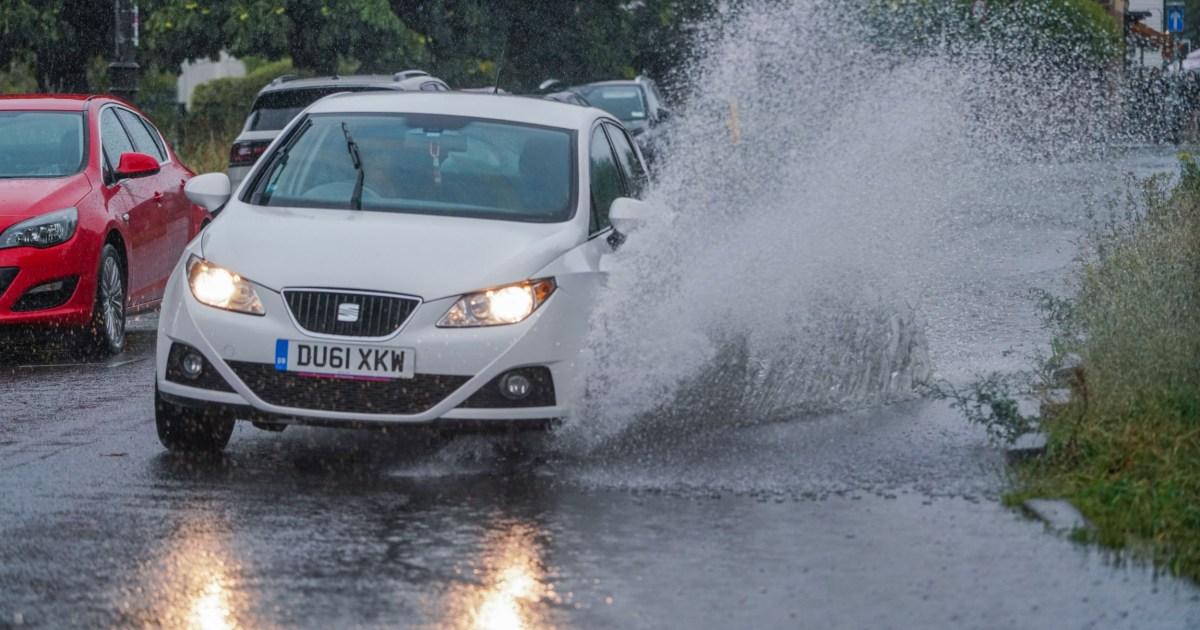 Flash floods warning: All the places with flood alerts in place today | News UK
