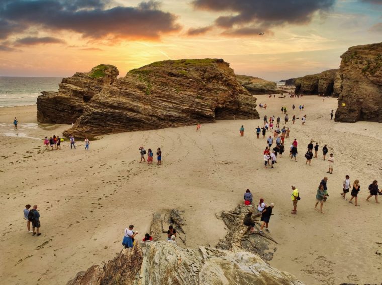 Cathedrals Beach, Praia As Catedrais, Ribadeo, Spain, Europe