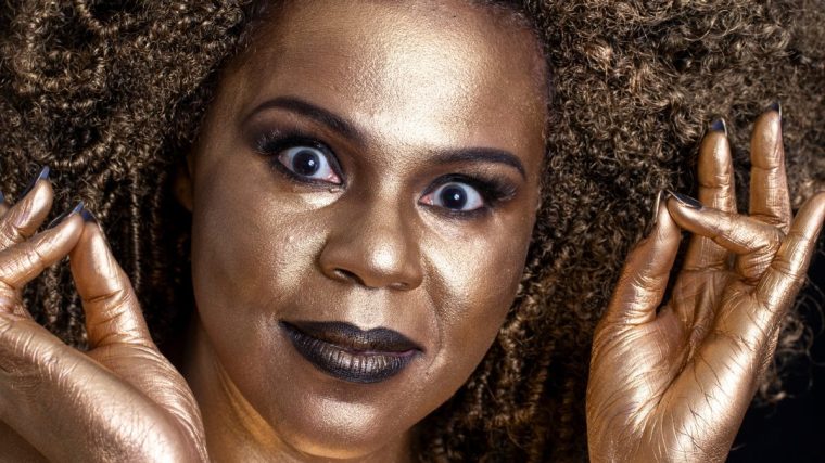 Desiree Burch: The Golden Wrath Image supplied by Holly Culture Whisper EIFF 2025 Edinburgh International Fringe Festival