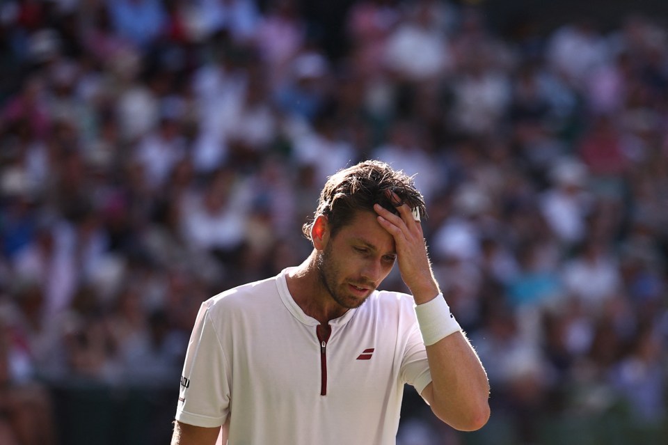 Norrie was up against it from the get-go against the reigning Wimbledon champion