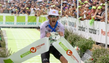 Sam Laidlow celebrates Challenge Roth win 2025