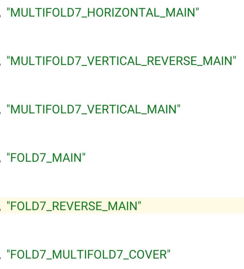 Samsung Galaxy G Fold Multifold 7 reference