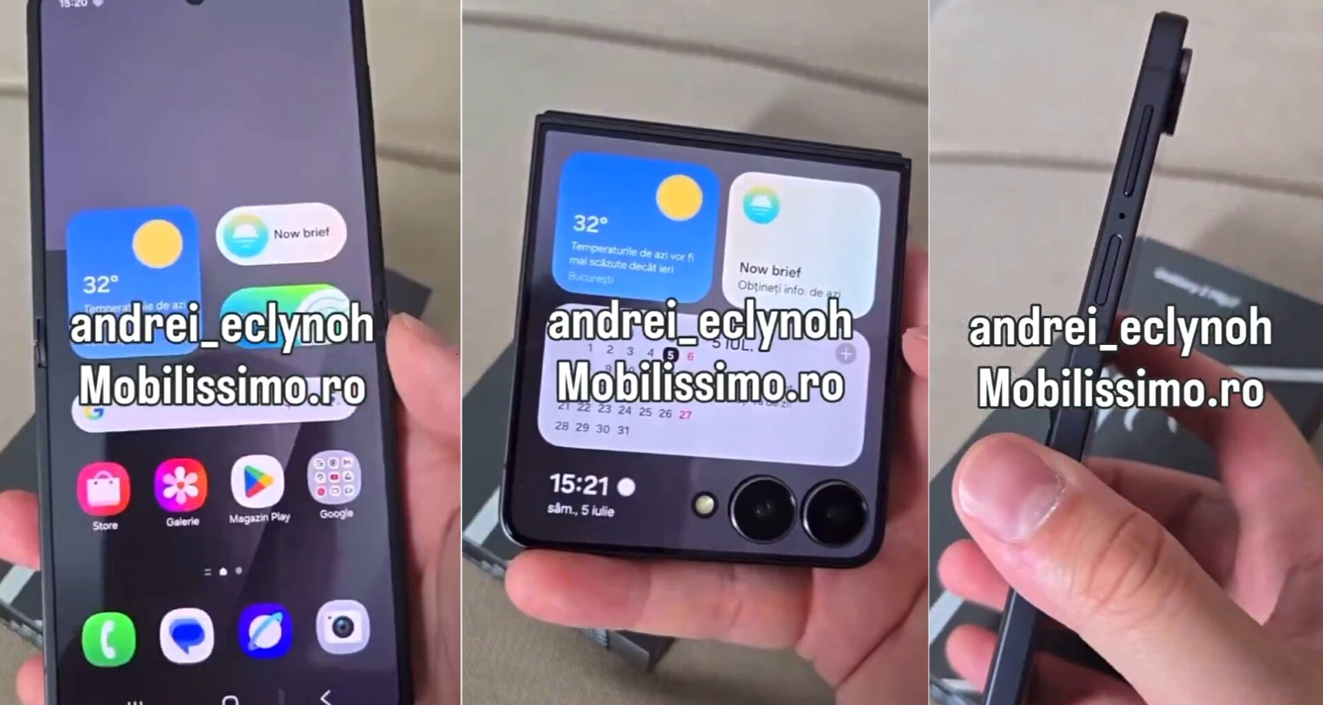 Samsung Galaxy Z Flip 7: First hands-on video shows foldable turned on and from all sides