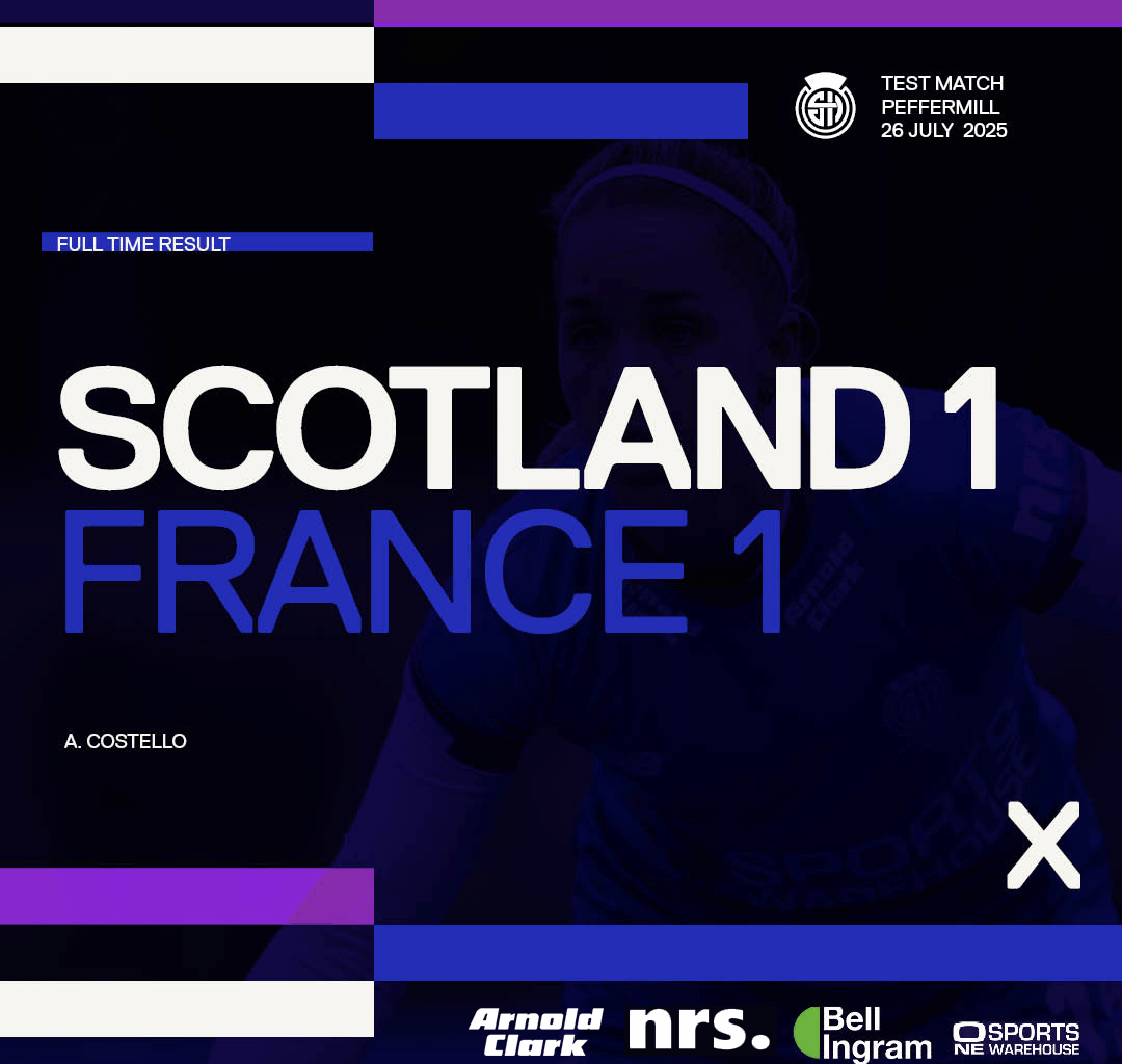 Scotland women held to draw by France at Peffermill