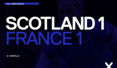 Scotland women held to draw by France at Peffermill