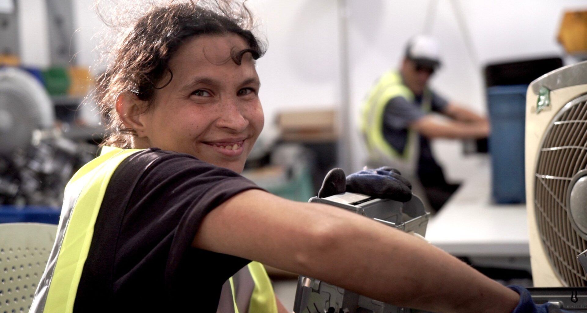 Israelis with disabilities help the environment and themselves at unique recycling hub