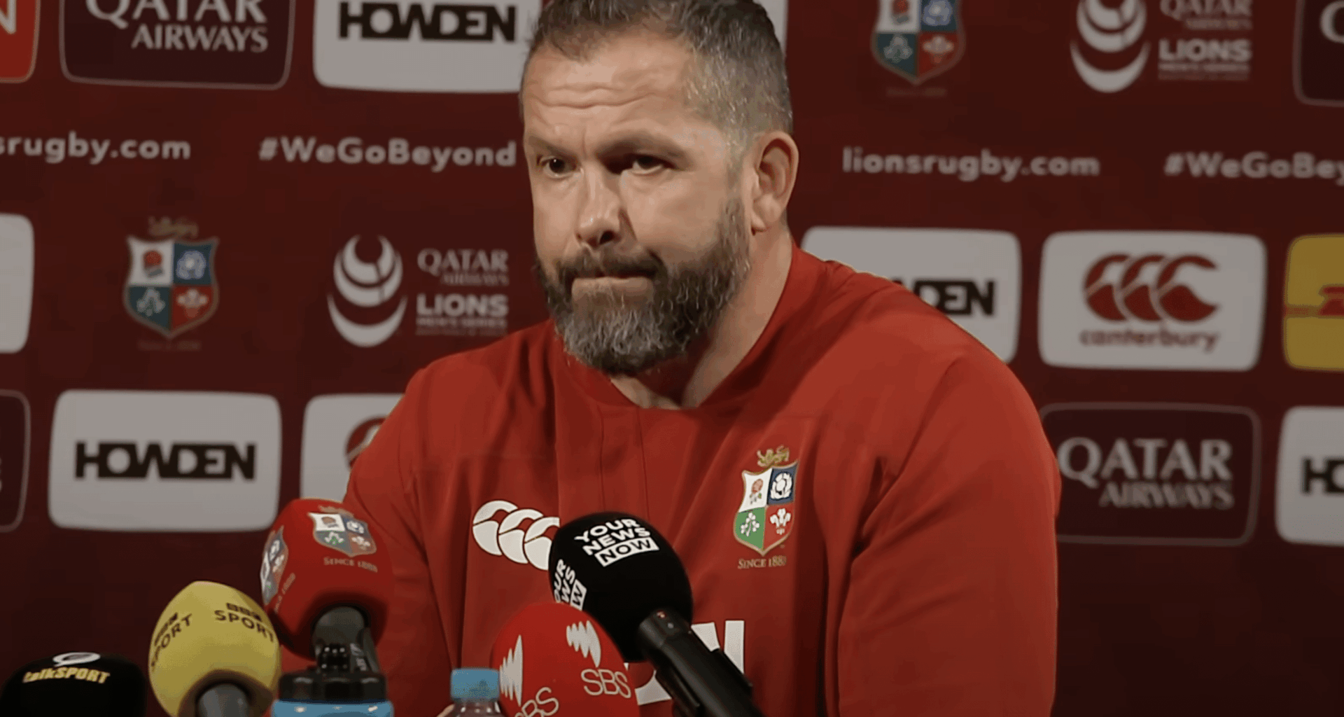 Lions Boss Andy Farrell Breaks Silence on England Job Links