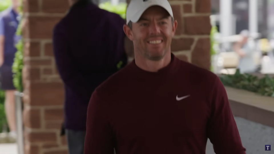 McIlroy was shocked by the compliment