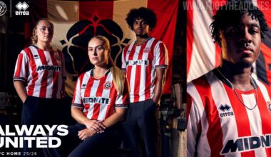 Sheffield United 25-26 Home Kit Released