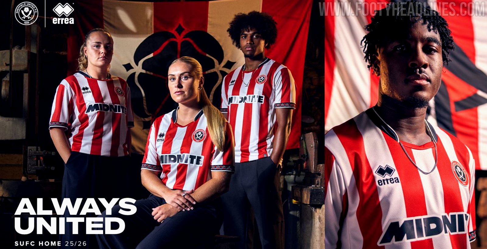 Sheffield United 25-26 Home Kit Released