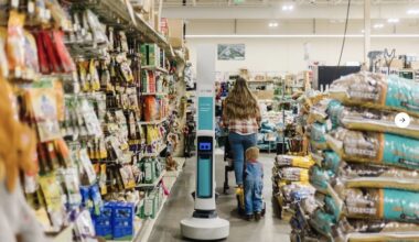 Simbe's Tally autonomous shelf scanning robot rolls into Homebase USA stores as pilot kicks off — Retail Technology Innovation Hub