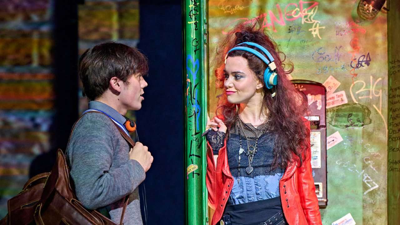 Sing Street at the Lyric Hammersmith Theatre London. Sheridan Townsley & Grace Collender. Photo by Manuel Harlan