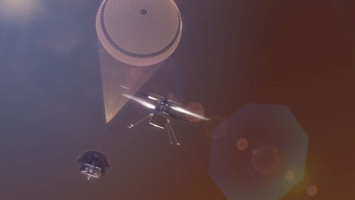 Jaw-Dropping Video Shows NASA’s Plan to Deliver a Helicopter Swarm to Mars Without Landing