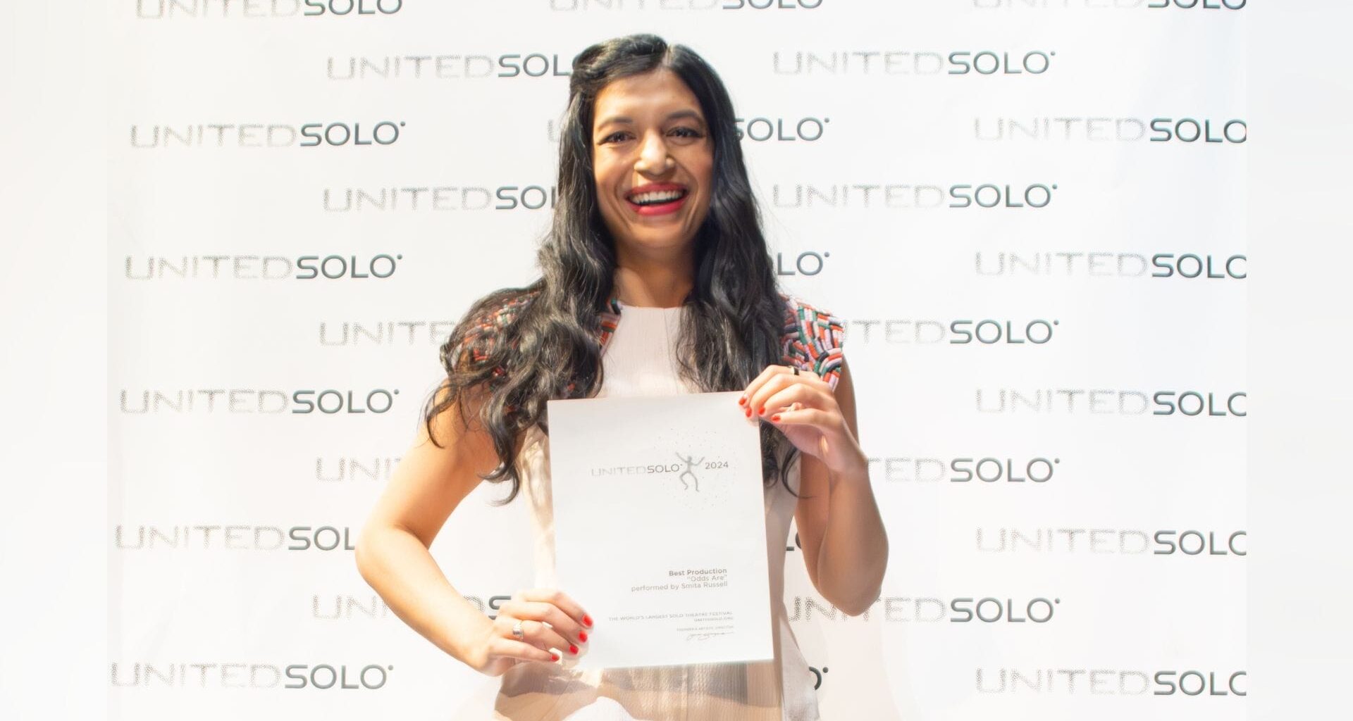 Smita Russell, Best Production Winner, photo by Nikodem Wilk Photo