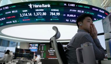 Shares in Asia are mixed amid Trump's new tariff deadlines
