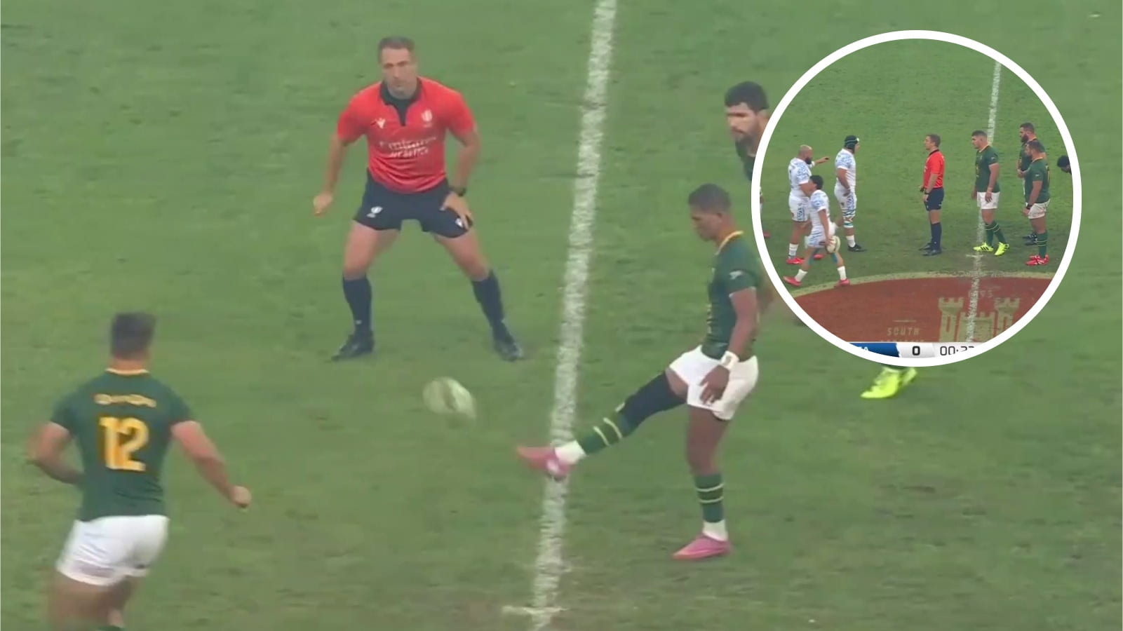 Springboks: Rassie's latest bizarre ploy leads to a scrum after kick-off : Planet Rugby