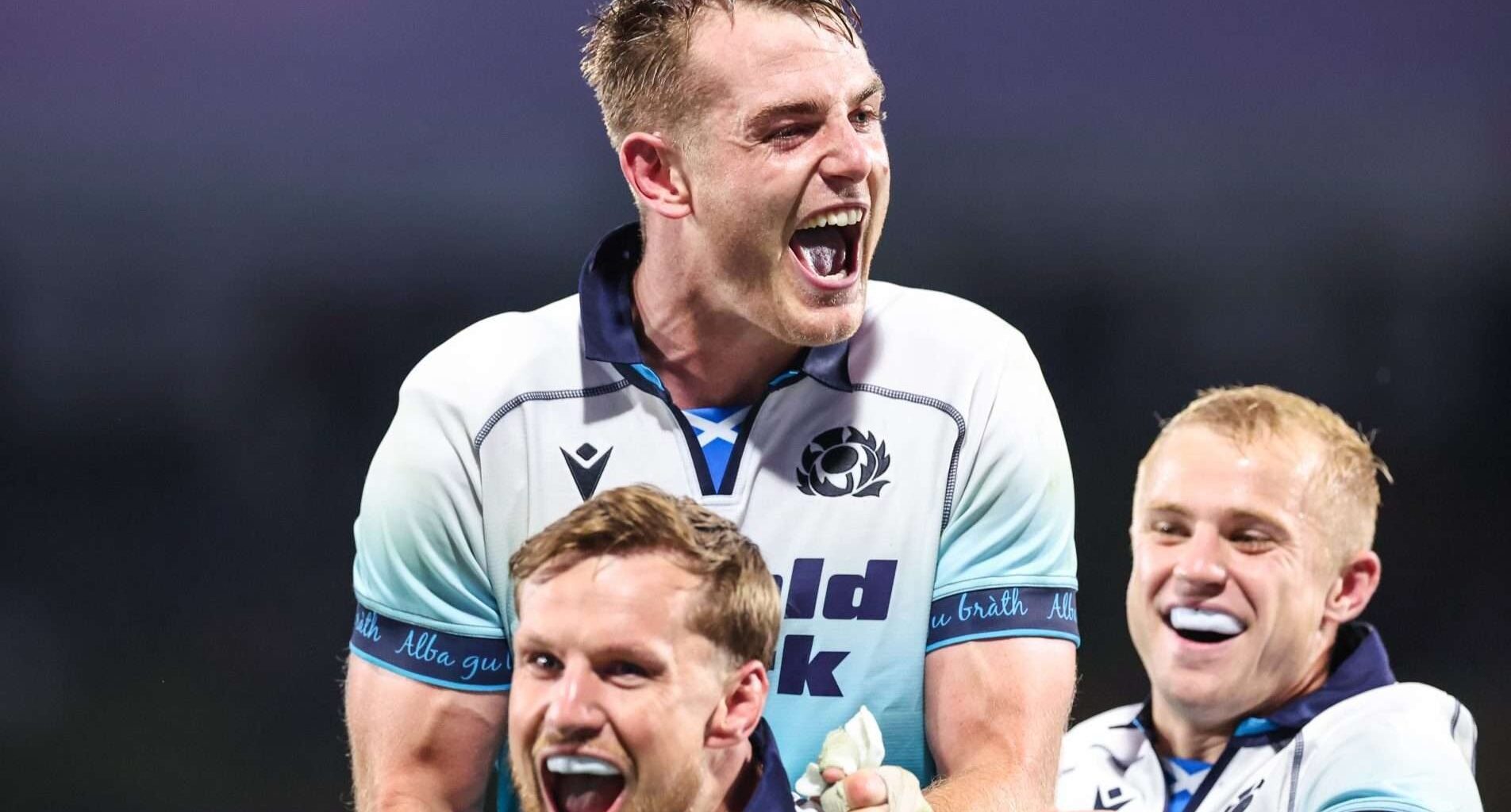 Stafford McDowall, Rory Hutchinson and Arron Reed all return to the Scotland team for Friday's final Skyscanner Pacific Tour clash against Samoa at Eden Park. Image: Scottish Rugby / Fiona Goodall / SNS Group