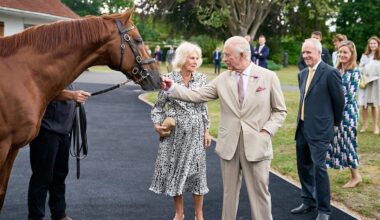 King Charles III and Queen Camilla Visit Newmarket