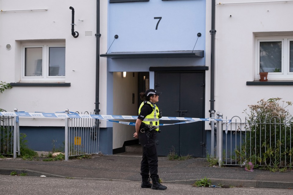24/07/2025..NINTCHDBJOBS000001126463 - evening cover..Police at scene of shooting at Hailesland Gdns Edinburghsee sty Gordon Tait.