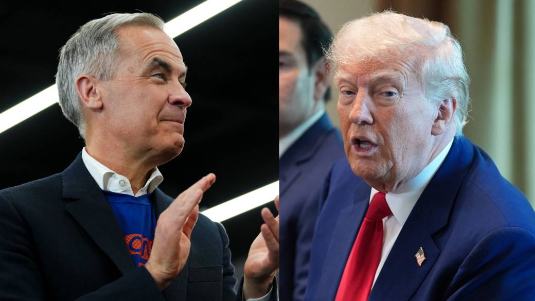 Click to play video: 'Trump says ‘gentleman’ Carney wants to make a deal, will visit White House soon'