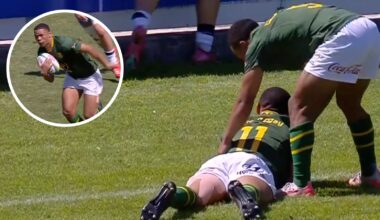 Future Springbok Haashim Pead smashes Antoine Dupont's records : Planet Rugby