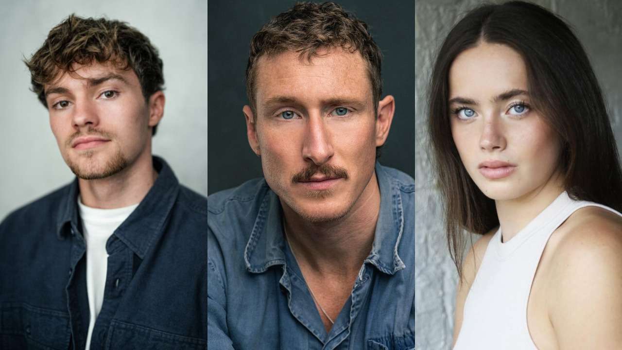 The Hunger Games On Stage - Euan Garrett, Joshua Lacey, Mia Carragher (Photos via agents)