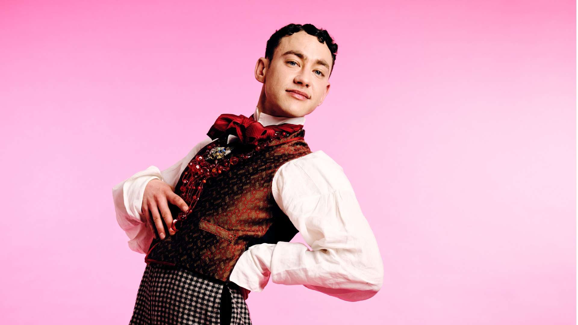The Importance of Being Earnest. Olly Alexander as Algernon. Photo Danny Kasirye