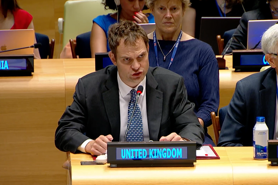 The humanitarian pause in fighting in Gaza is essential, but long overdue. The United Nations must be allowed to save lives, reduce suffering and preserve dignity: UK statement at the UN Two-State Solution conference.