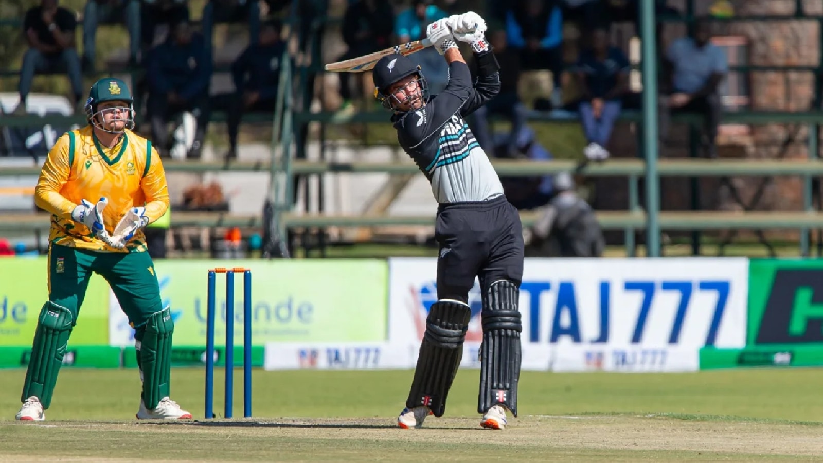 What makes Tim Robinson, an all-rounder, unique is his past as a javelin thrower. (Zimbabwe Cricket)