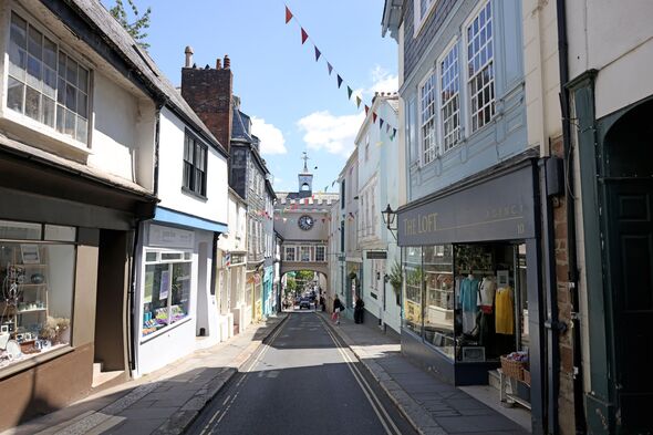 Totnes street
