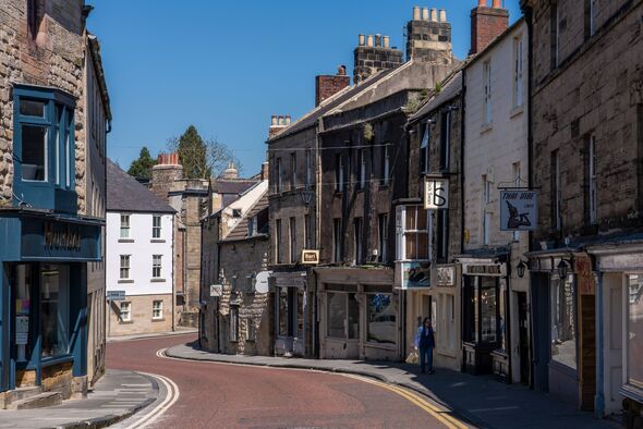 Tourists come to Alnwick from all over the world