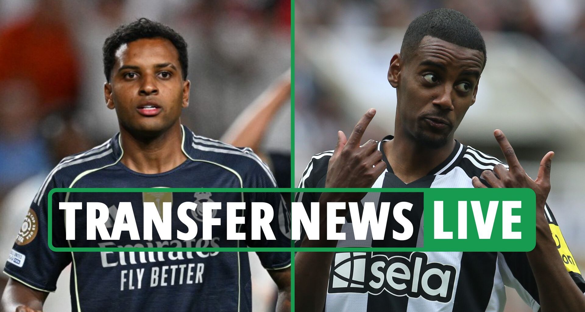 Transfer news LIVE: Liverpool lead race for Alexander Isak, Chelsea outcast Sterling wanted by two clubs, Rodrygo LATEST