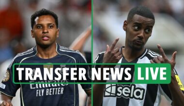 Transfer news LIVE: Liverpool lead race for Alexander Isak, Chelsea outcast Sterling wanted by two clubs, Rodrygo LATEST