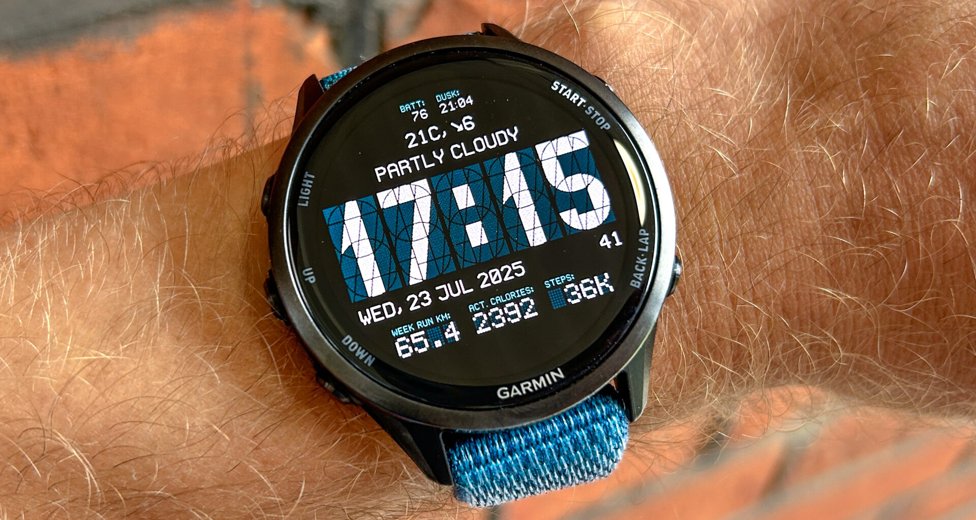 Garmin Segment34 watch face
