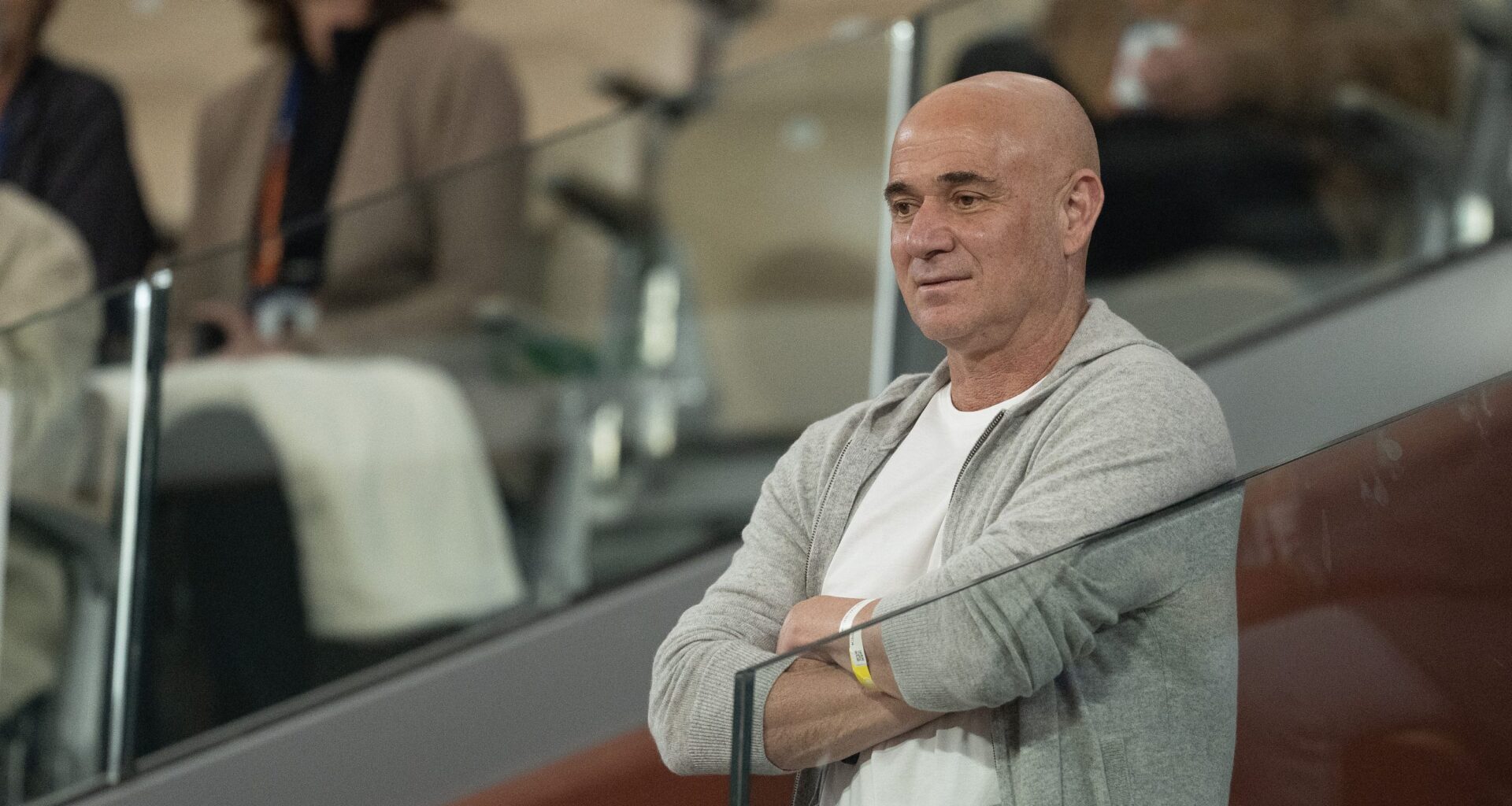 Andre Agassi was frustrated by BBC's celebrity focus at Wimbledon
