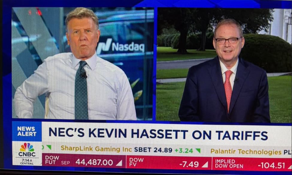 Hassett on CNBC: Talks for deals are ungoing. The Pres. wants whats best for the nation - Forexlive