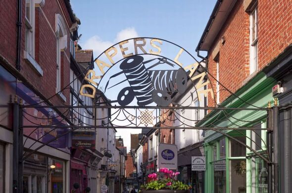 Drapers Lane in Leominster