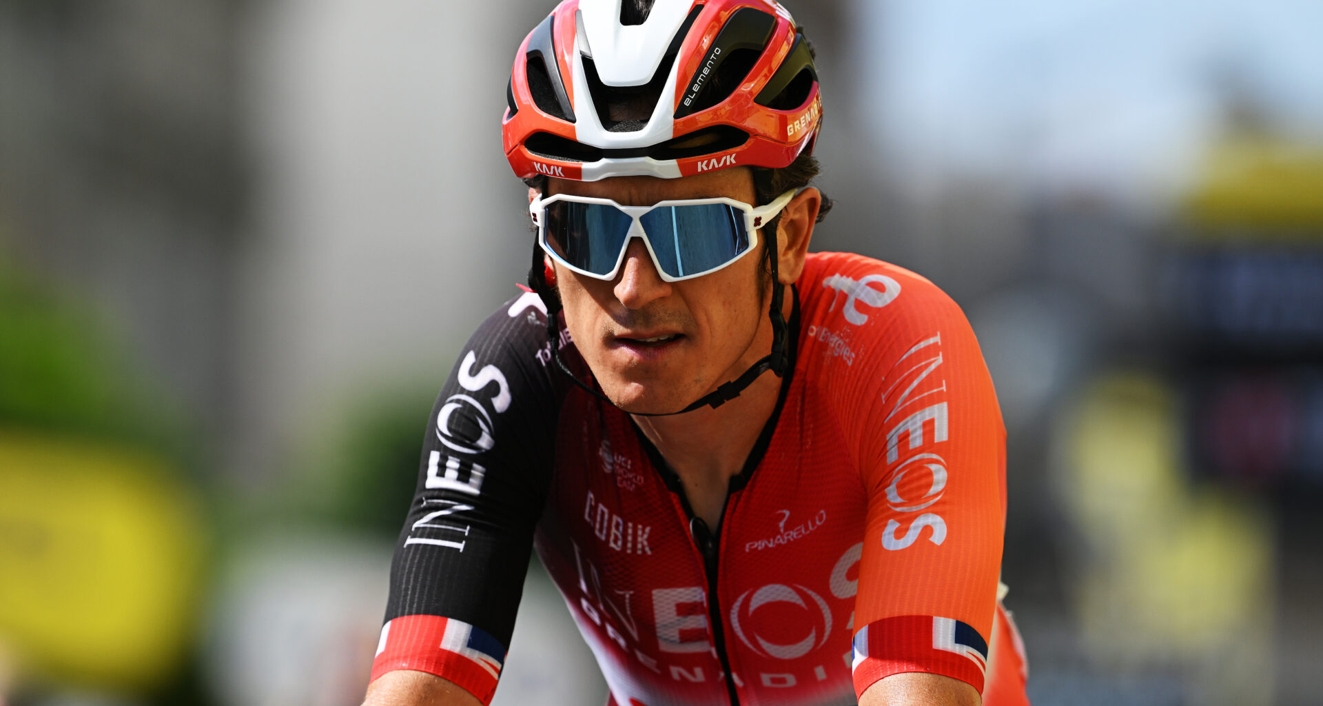 Geraint Thomas at the 2025 Tour de France