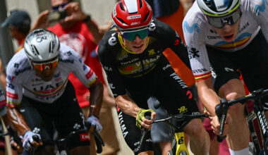 Jonas Vingegaard on stage 15 at the Tour de France