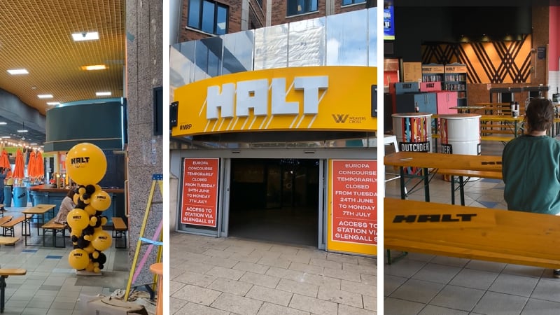 Video: A look at Halt - Belfast’s new city centre street food market 