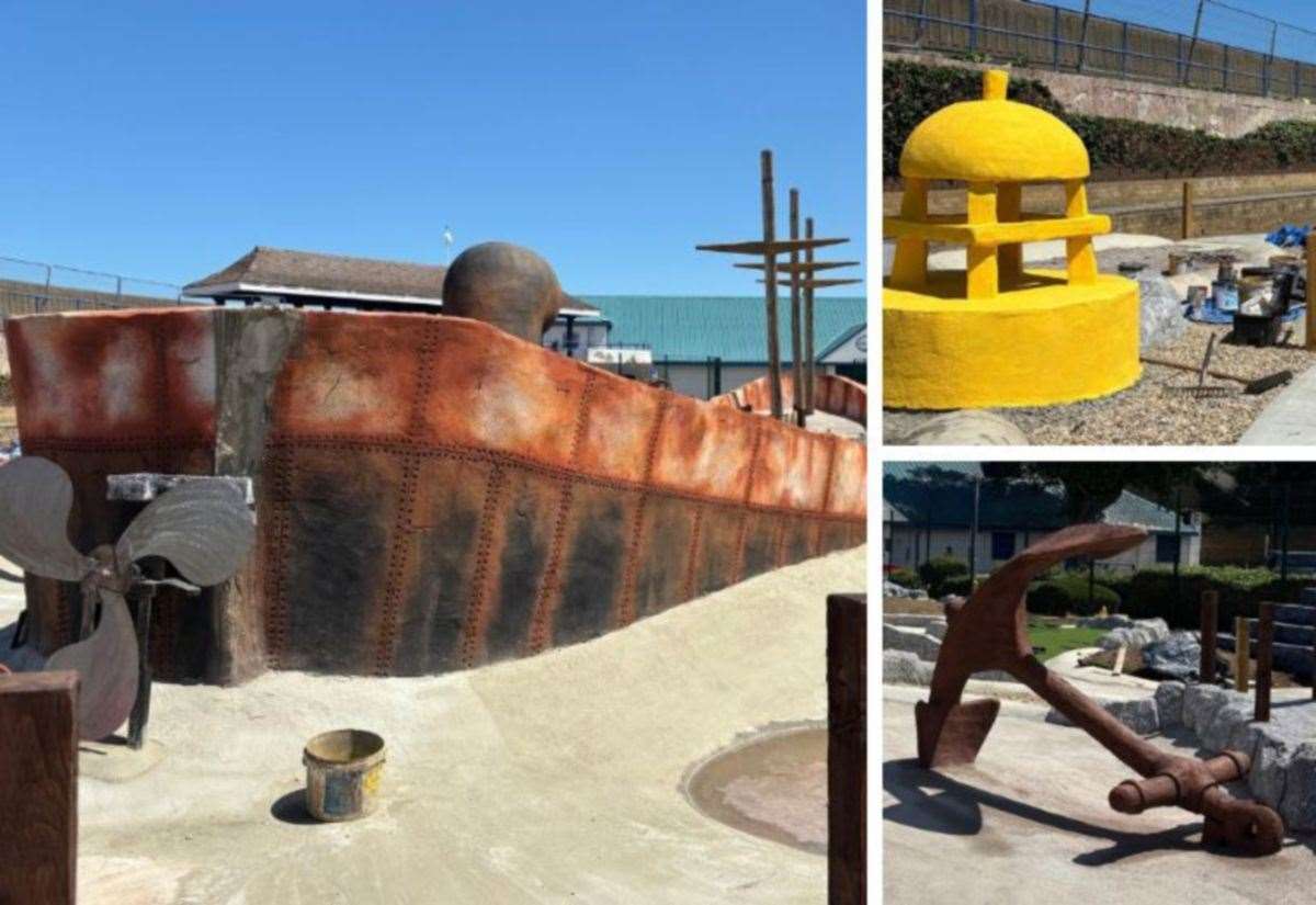 Opening date revealed for £430k adventure golf course, part of Beachfields revamp in Sheerness