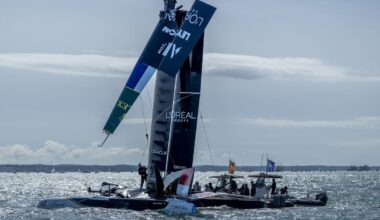 SailGP Great Britain: Black Foils start strong as damage forces France out of action