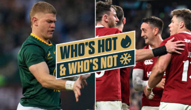 Who's hot and who's not: Springboks rookies and 'error-strewn Lions' : Planet Rugby