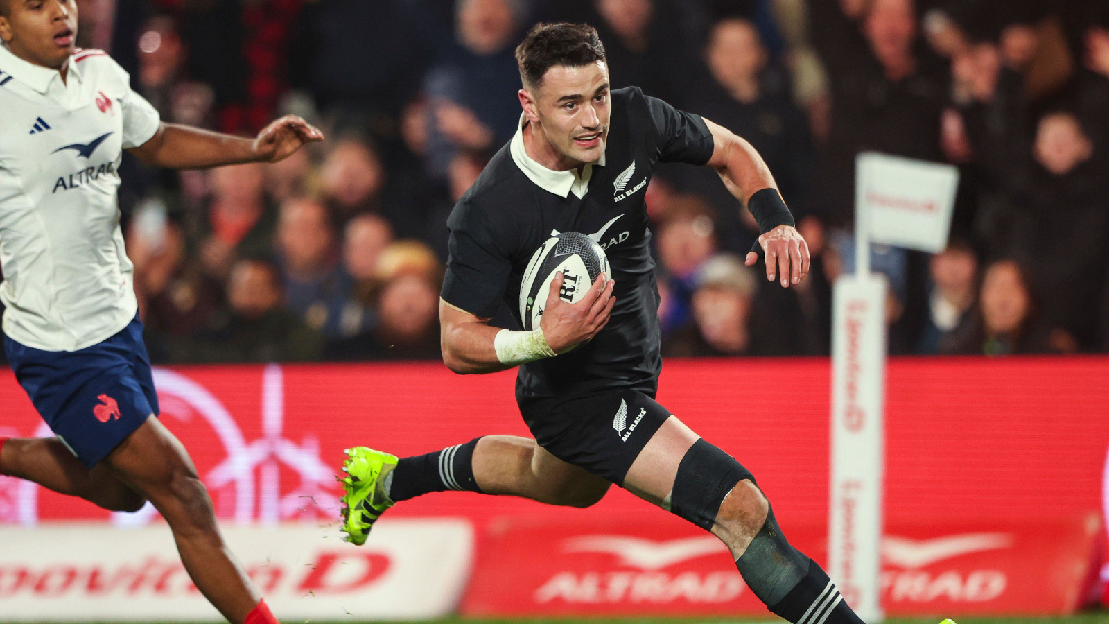 All Blacks come from behind against France as debutant scores key try : Planet Rugby