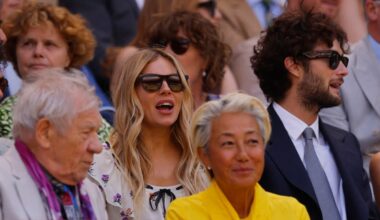 Federer and McIntyre among star names in Wimbledon's Centre Court crowd - London Evening Standard