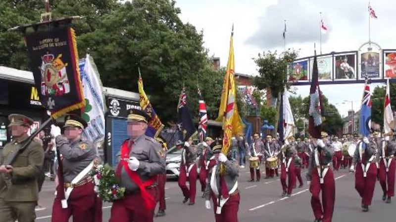 Orange lodge which opposed GAA presence at children’s sports camp hosts loyalist band which took part in UVF parade