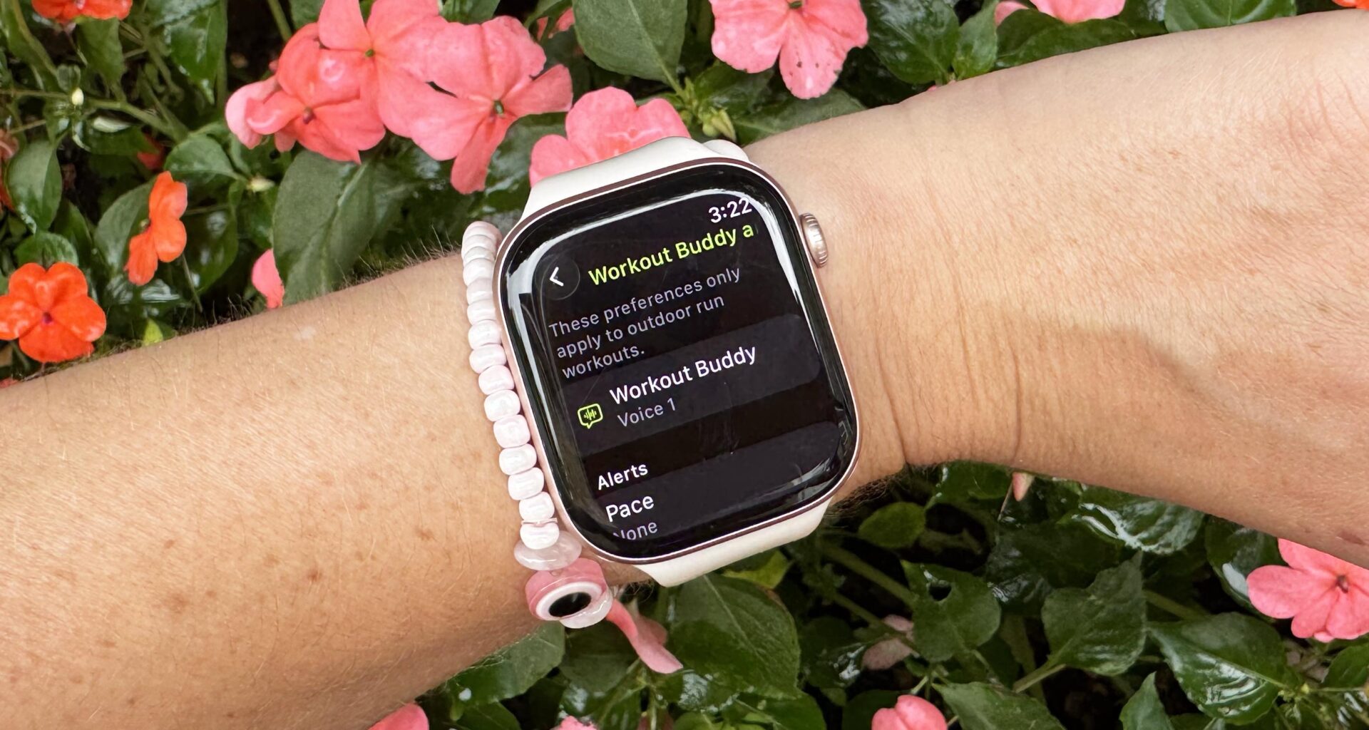 Apple Watch 10 workout buddy