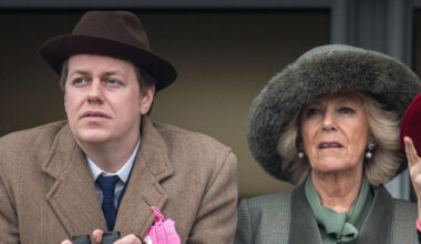 Tom Parker Bowles with his mom Queen Camilla