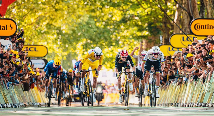 There's plenty of inspiration to be found from the race itself (Photo: Gruber Images)
