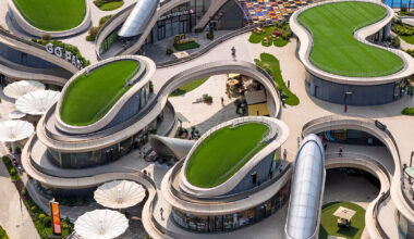 woven terraces shape zaha hadid architects’ hong kong GO PARK